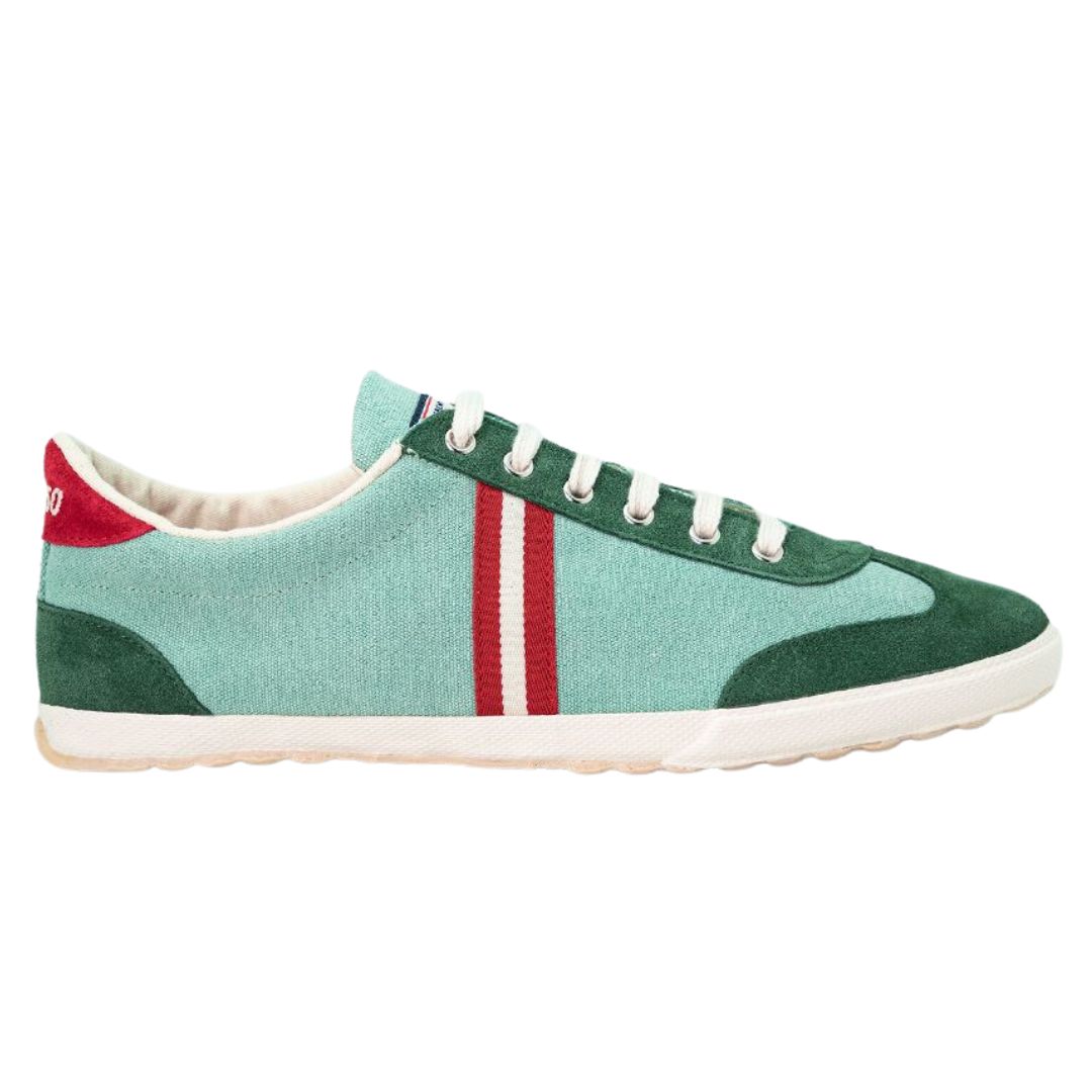 Zapatillas Match Washed Canvas Verde El Ganso BLANCO NUMERO UNO